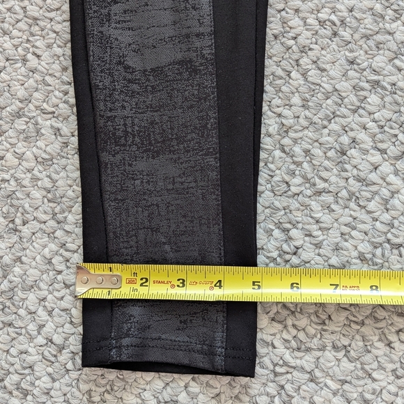 NWOT Suko Jeans Womens (Size 4) Elastic Waist w/Faux-Leather Panels Skinny Pants - Picture 5 of 16